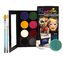 Load image into Gallery viewer, Paradise By Mehron - Premium Makeup Kit w/ added Lagoon Blue
