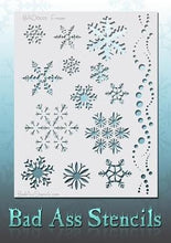 Load image into Gallery viewer, Bad Ass Body Painting Stencil - Frozen
