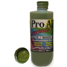 Load image into Gallery viewer, ProAiir Alcohol Based Hybrid Airbrush Body Paint 2oz - Swamp Moss / Zombie
