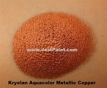 Load image into Gallery viewer, Kryolan Face Paint  Aquacolor - Metallic Copper - 2oz/60gr
